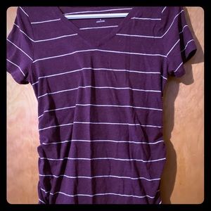 M Maternity Fitted V Neck